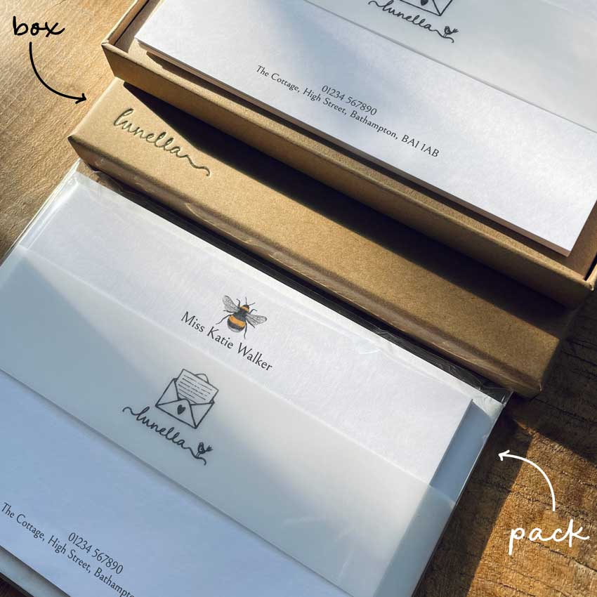 Bumblebee Note Cards