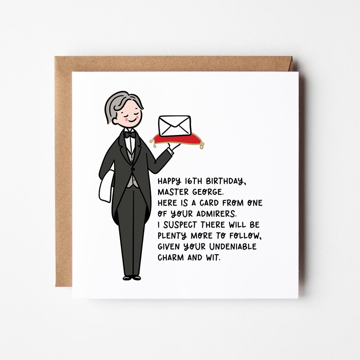 Funny 16th Birthday Card for Boys • Personalised Boy's 16th Birthday Card • Personalised 16th Birthday Boy Card •