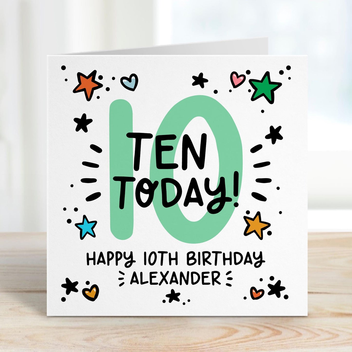 1th birthday card