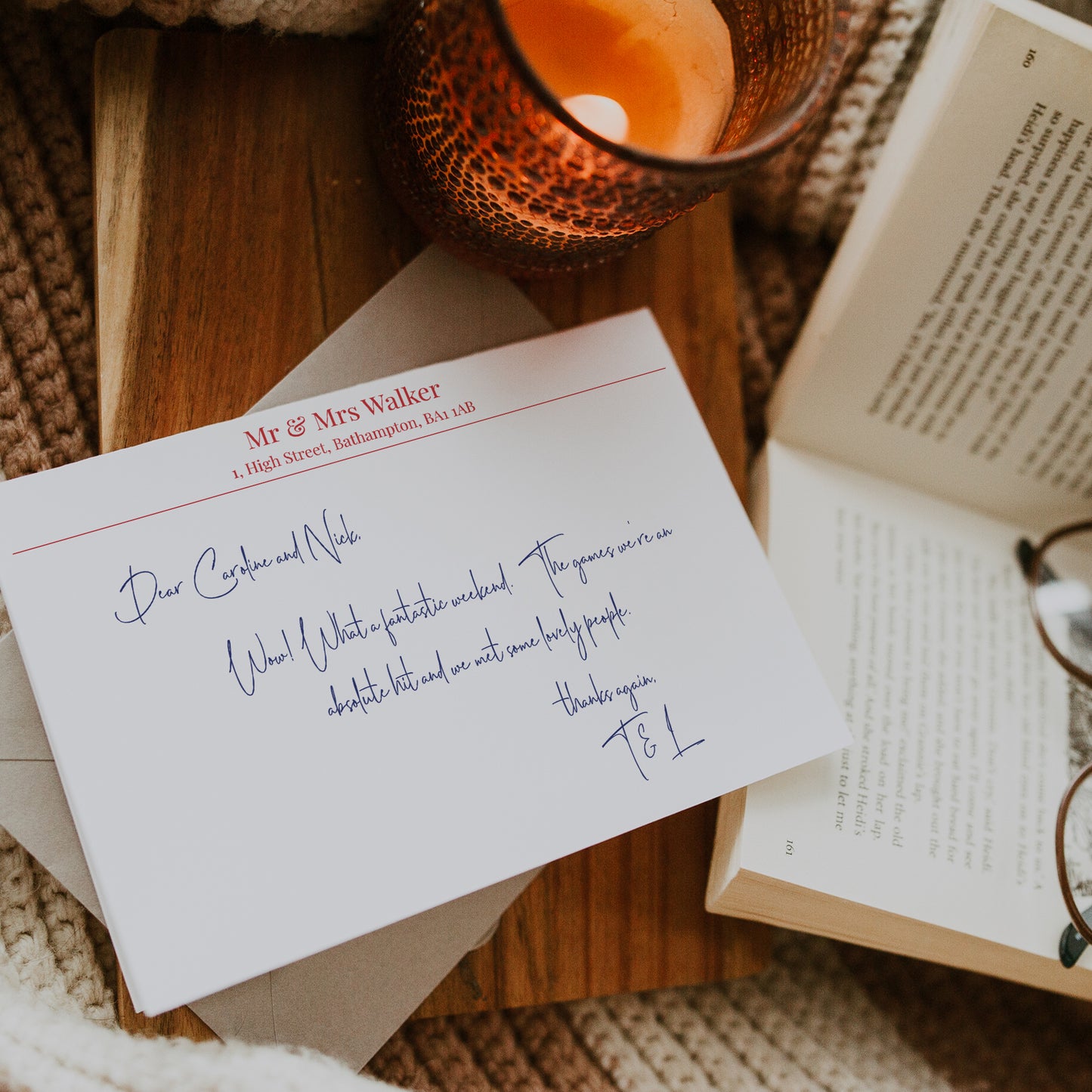 Personalised Correspondence Cards