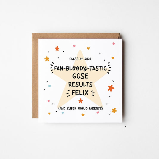 GCSE Exams Card • Well Done Exams Results • Smashed Exams Card • Personalised Congratulations Card • Passed GCSE Exams •