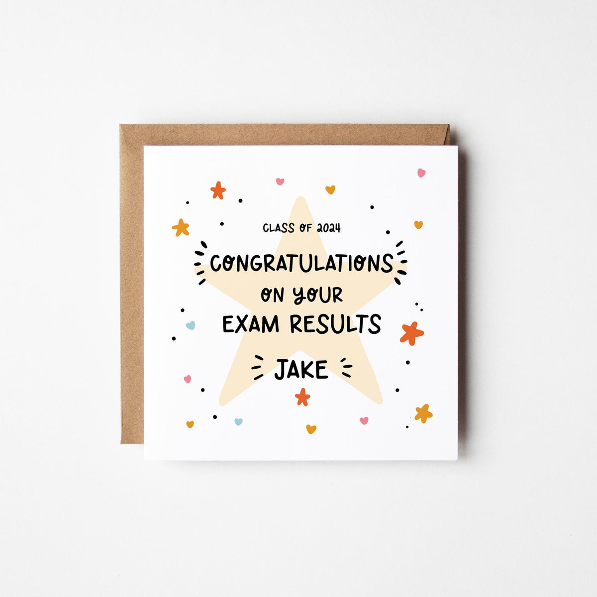 Exam Results Card • Well Done Exams Results • Smashed Exams Card • Personalised Congratulations Card • Passed GCSE Exams •
