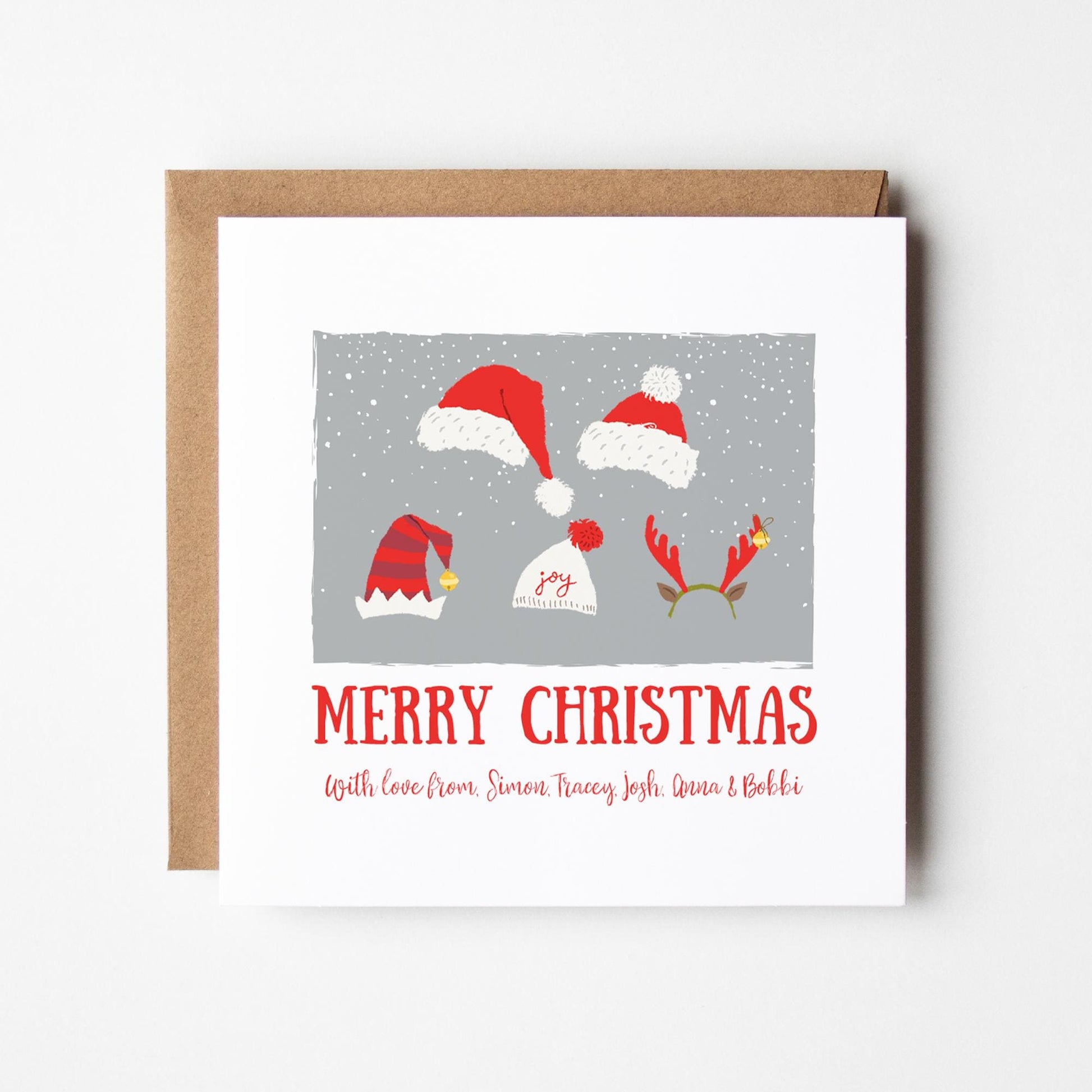 Pack of 10 Christmas Cards • Cracking Christmas Card • Christmas Crackers Personalised Christmas Cards • Multipack of Christmas Cards