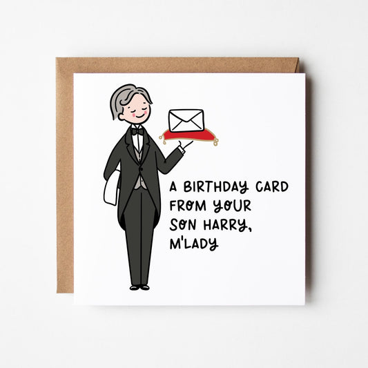 Card for Mum From Son/Daughter • Funny Birthday Card For Mum • Mum Birthday Card from Son