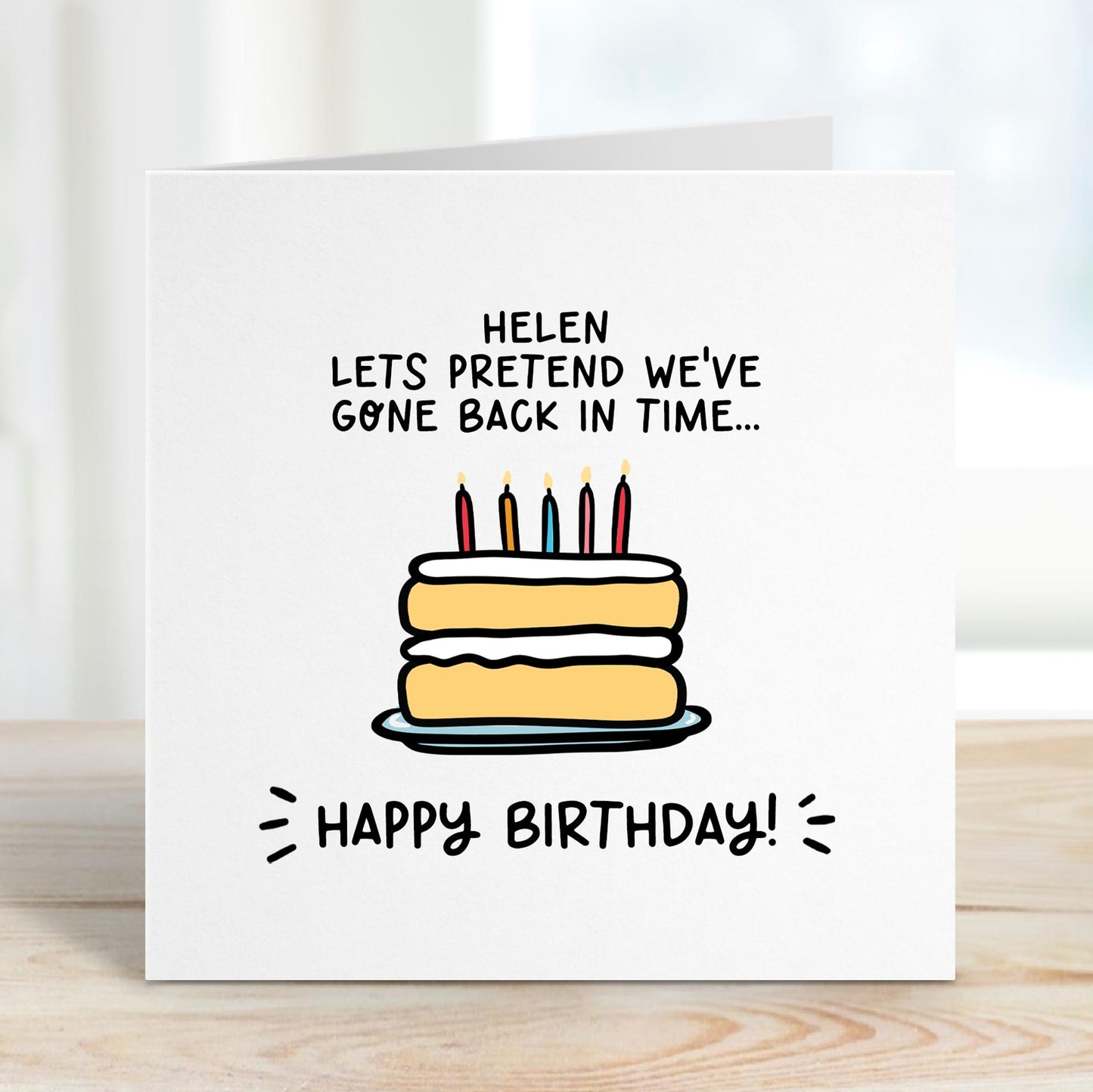 Belated Birthday Card • Personalised Belated Birthday Card • Forgotten Birthday • I forgot Your Birthday Card