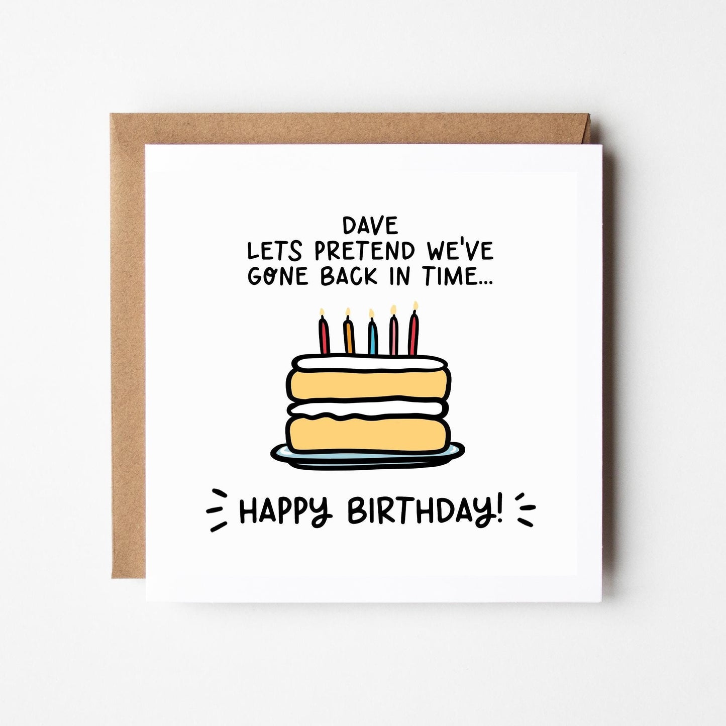 Belated Birthday Card • Personalised Belated Birthday Card • Forgotten Birthday • I forgot Your Birthday Card