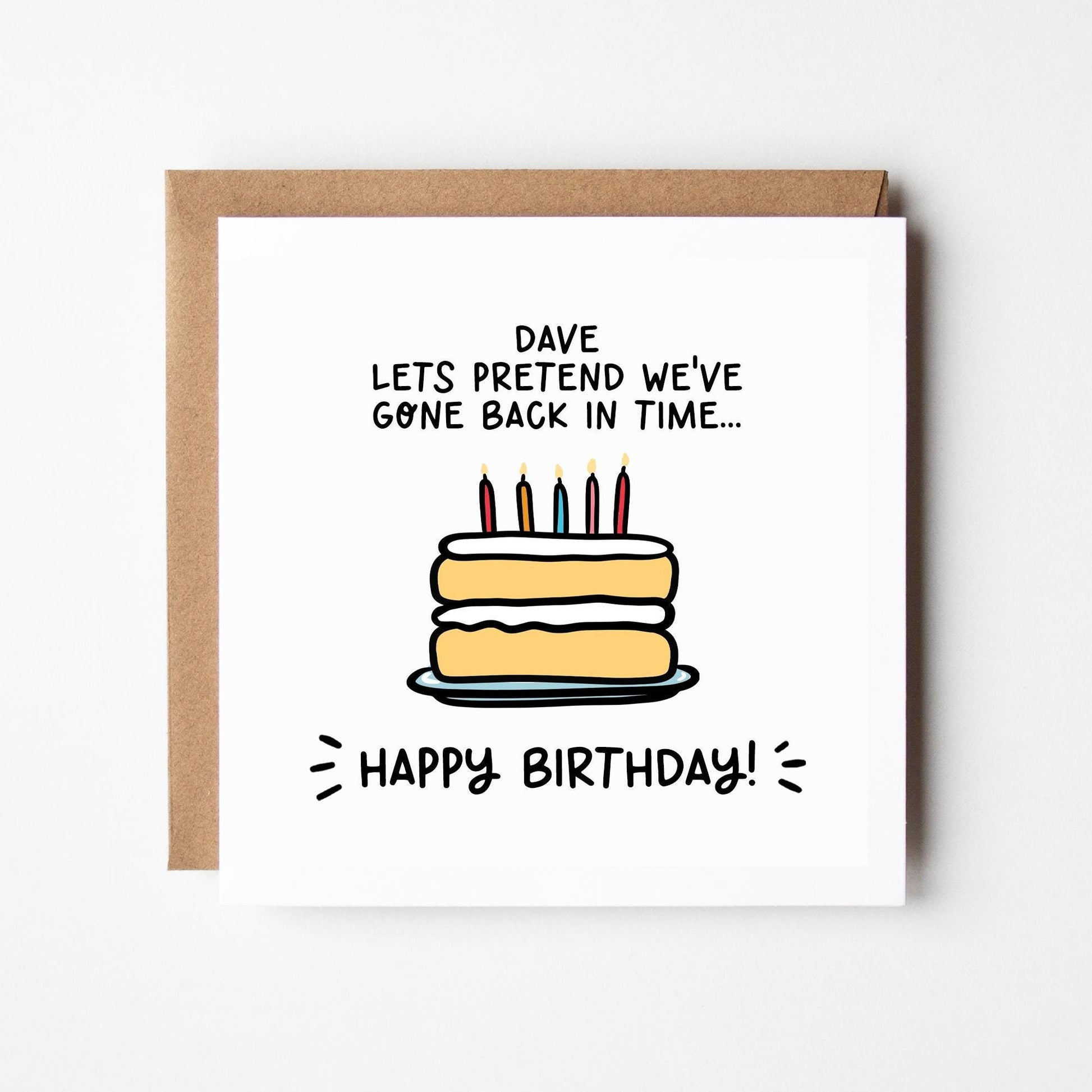 Belated Birthday Card • Personalised Belated Birthday Card • Forgotten Birthday • I forgot Your Birthday Card